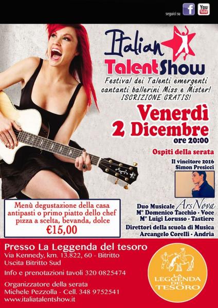 italian talent show