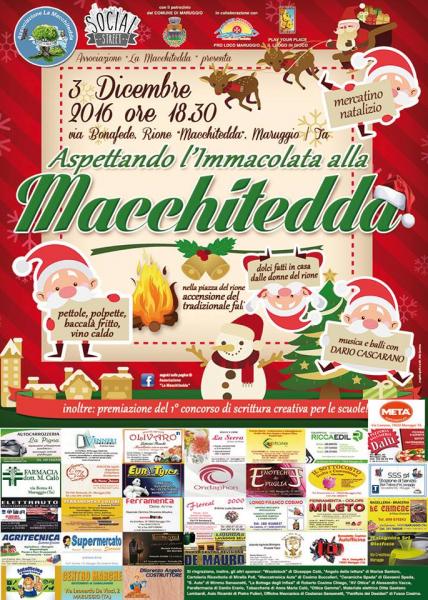 Aspettando l'Immacolata alla Macchitedda