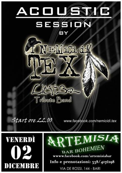 Nemici di Tex Acustic trio at Artemisia