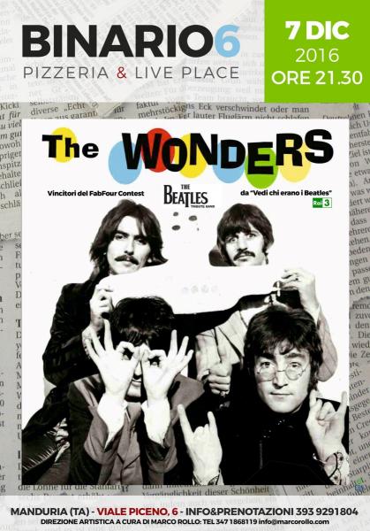 The Wonders - The Beatles tribute band in concerto