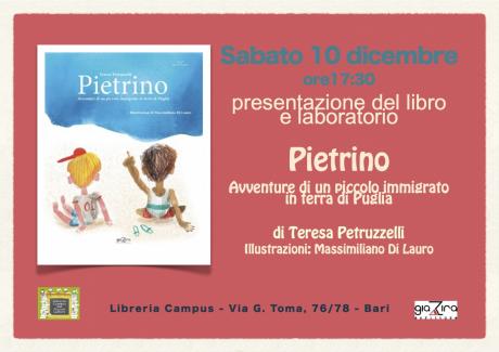Teresa Petruzzelli e Massimiliano Di Lauro presentano 'PIETRINO'
