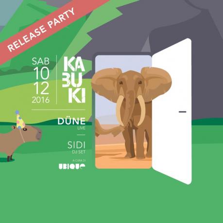 DUNE Live + SIDI djset - "Rest in Peace" Release Party at Kabuki