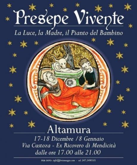 Presepe vivente-La luce, la Madre, il Pianto del bambino