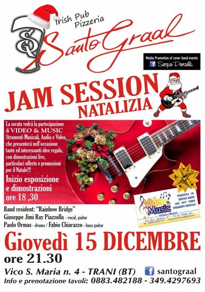 Jam Session Natalizia Al Santo Graal Di Trani