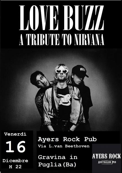 LOVE BUZZ in concerto - A Tribute to Nirvana