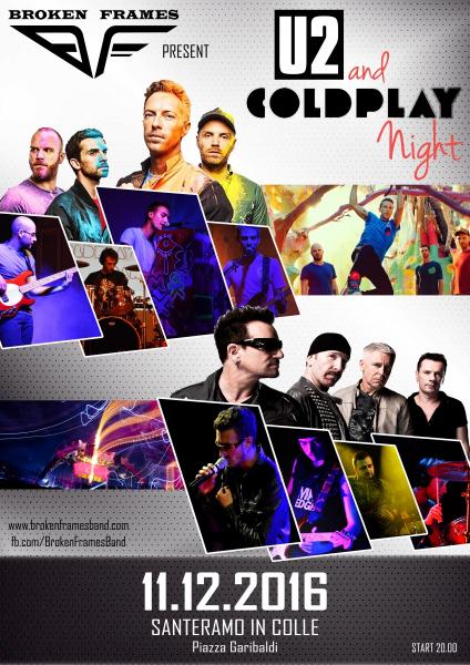 U2 & COLDPLAY Night by Broken Frames