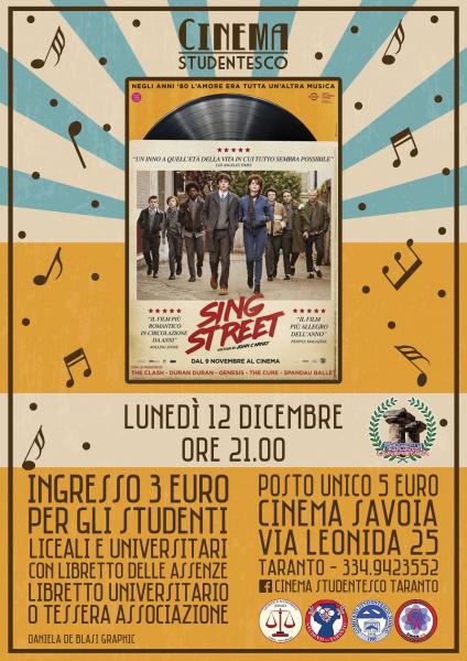 "Sing Street" in rassegna al cinema Savoia