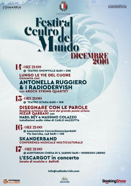 Le vie del Cuore. Concerto con Antonella Ruggiero e i Radiodervish