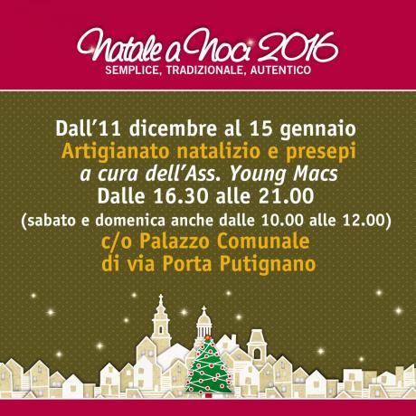 Artigianato natalizio e presepi