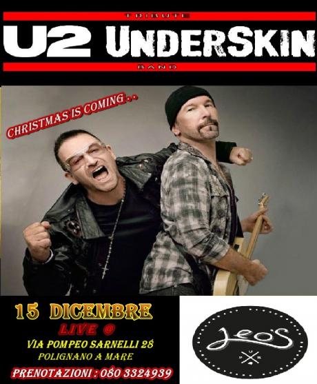 underskin u2 acoustic night in Polignano!