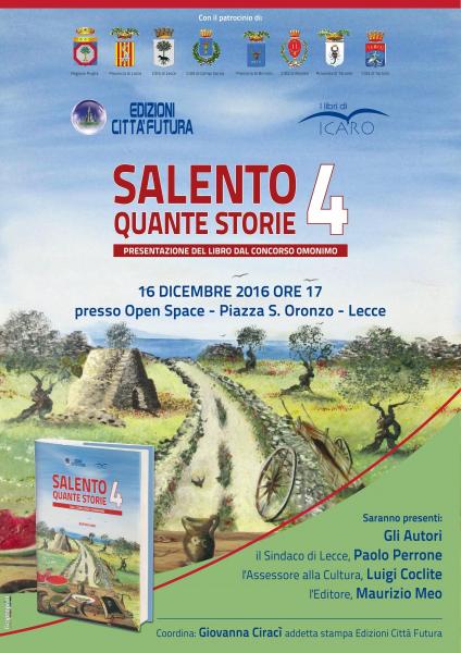 Presentazione del libro ‘Salento Quante Storie 4’.