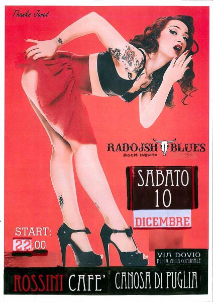 Radojsh Blues in concerto  ( 70's Hard Rock inedito )