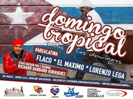Si balla latino sulla pista dell'Area51 di Novoli, previsto anche uno stage gratuito di bachata mix e kizomba