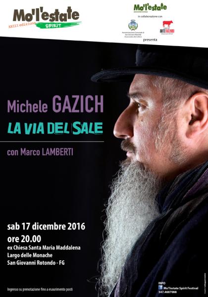 Mo’l’estate Spirit Festival Presenta Michele Gazich