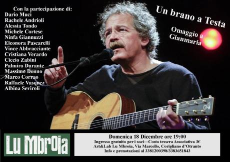 Un brano a Testa - Omaggio a Gianmaria