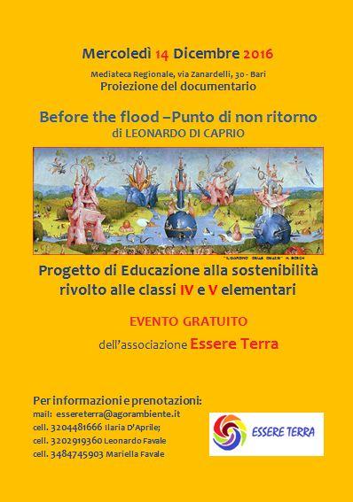 "Salva la Terra Adesso!”, progetto di educazione  alla sostenibilità dell’associazione "Essere Terra”.