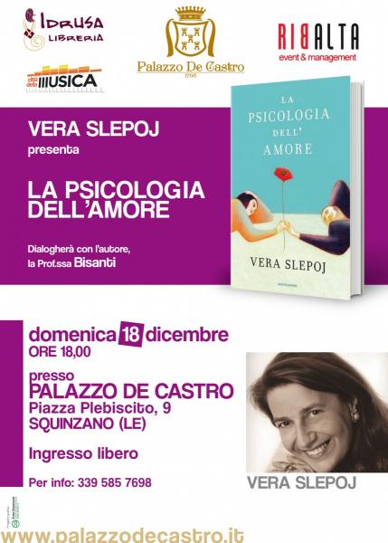 Vera Slepoj presenta il libro "La psicologia dell'amore"