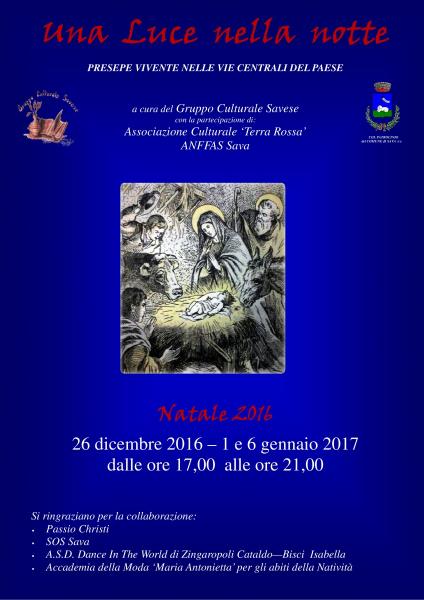 "Una Luce nella Notte" Presepe Vivente