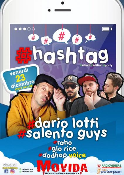 Salento Guys a Tricase all'Hashtag party del Movida