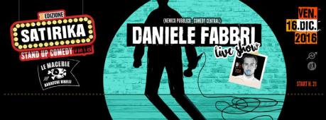Satirika 2.0 con Daniele Fabbri (ComedyCentral)