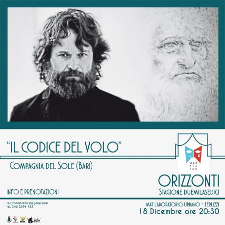 Orizzonti: il Codice del Volo di Flavio Albanese - Mat Teatro