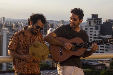 Eymard&Bastos DUO + Gommapane Exibihition Live at La Locomotiva