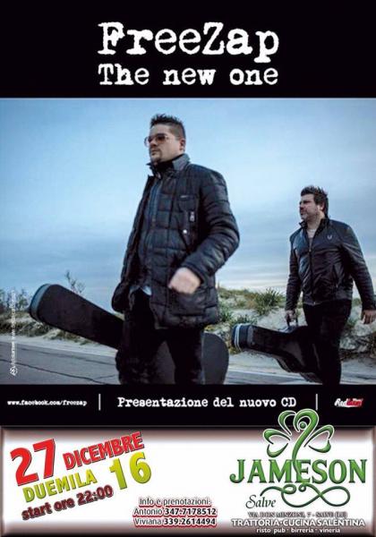 Freezap live al Jameson pub di Salve