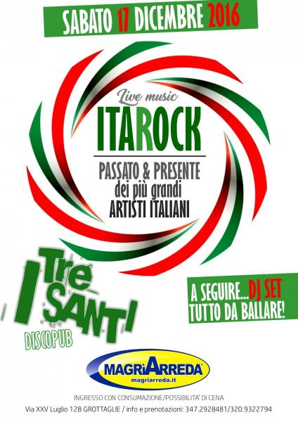 ITAROCK - il passato ed il presente dei più grandi artisti italiani