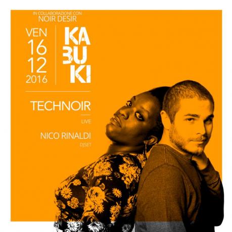 TECHNOIR Live + Nico Rinaldi djset