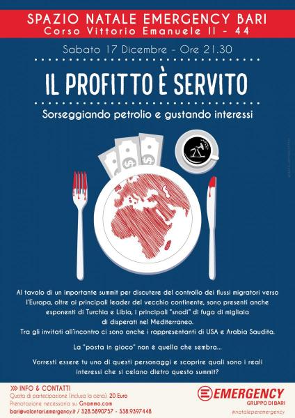 Cena con delitto "Il profitto è servito!"