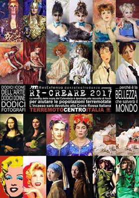 Ri-Creare 2017 : 12 Fotografi, 12 interpreti, 12 donne.