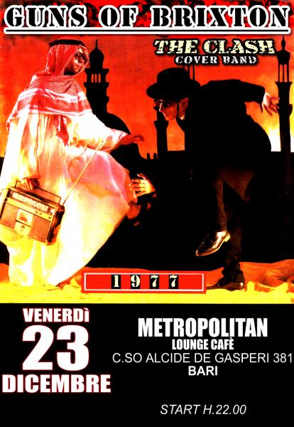 Guns of Brixton - The Clash Cover Band - live at Metropolitan