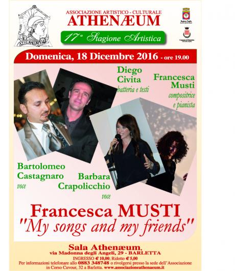 Francesca Musti - My songs and my friends