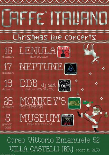 Christmas Live Concerts al Caffè Italiano