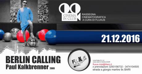 3° data della rassegna Cinema IN Club targata FLUXUS