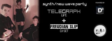Telegraph in concerto + Freudian Slip dj-set at Fluxus - Bari
