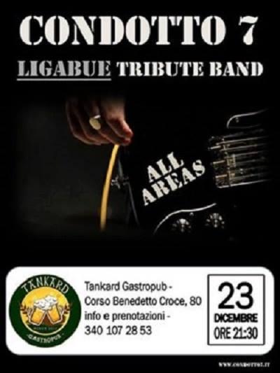 CONDOTTO7 (Ligabue Tribute Band) live al TANKARD - BARI
