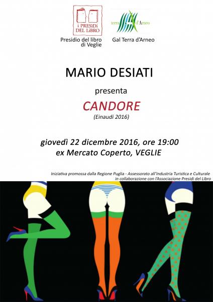Mario Desiati presenta Candore