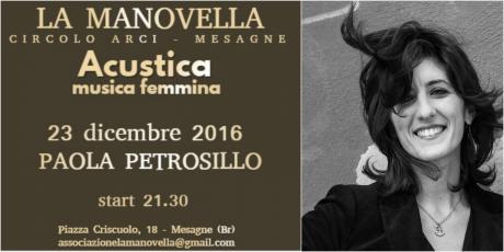 Paola Petrosillo in concerto