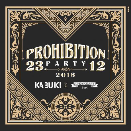 PROHIBITION PARTY - KABUKI & SPEAKEASY Bari