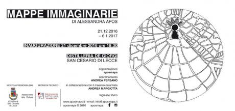 Mappe immaginarie: i lavori di Alessandra Apos in mostra