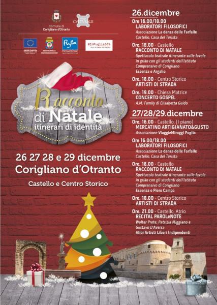 “RACCONTO DI NATALE. Itinerari di identità.”