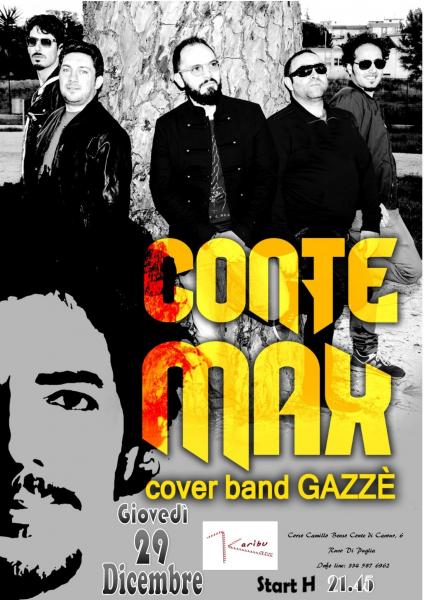 Conte Max Cover Band Gazzè Live