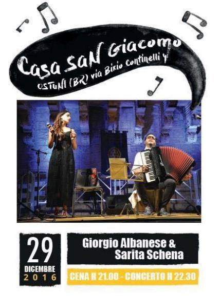 Giorgio Albanese & Sarita Schena in concerto
