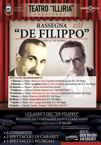 Rassegna Teatro - Musica - Cabaret 2017