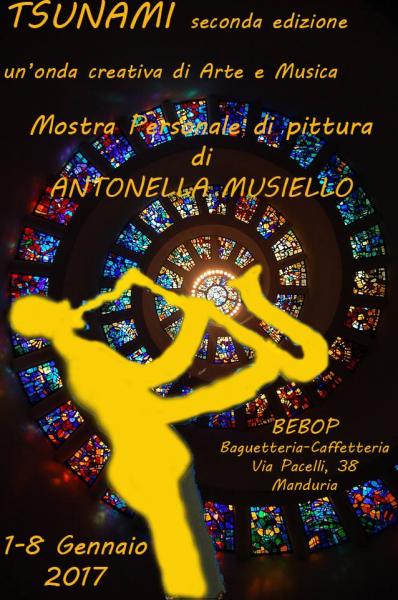Mostra Personale di Pittura "Tsunami seconda edizione" di Antonella Musiello