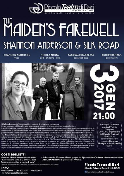 "The Maiden's Farewell" - Shannon Anderson & Silk Road
