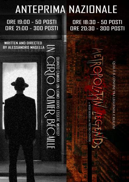 Anteprima Nazionale Metropolitan Legends + un Certo Olivier Bécaille