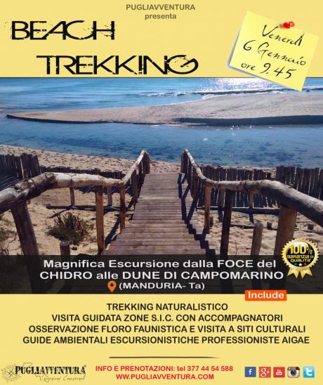 BEACH TREKKING - dalla foce del Chidro alle Dune di Campomarino