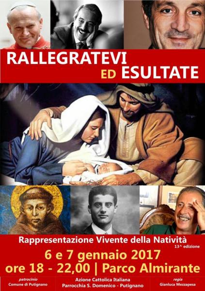RALLEGRATEVI ED ESULTATE Rappresentazione Vivente della Natività